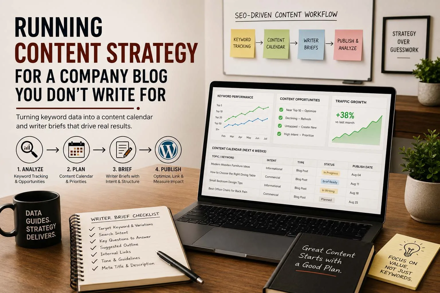 Running Content Strategy for a Company Blog You Don't Write For