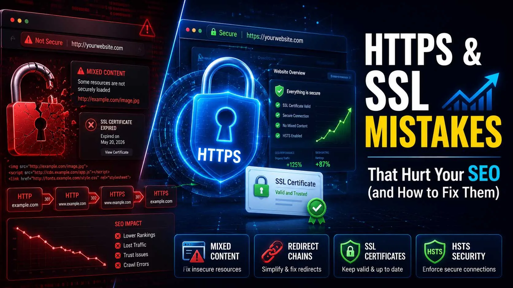 HTTPS & SSL Mistakes That Hurt Your SEO